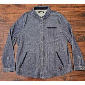 Carbon 2 colbalt blue shirt mens size L